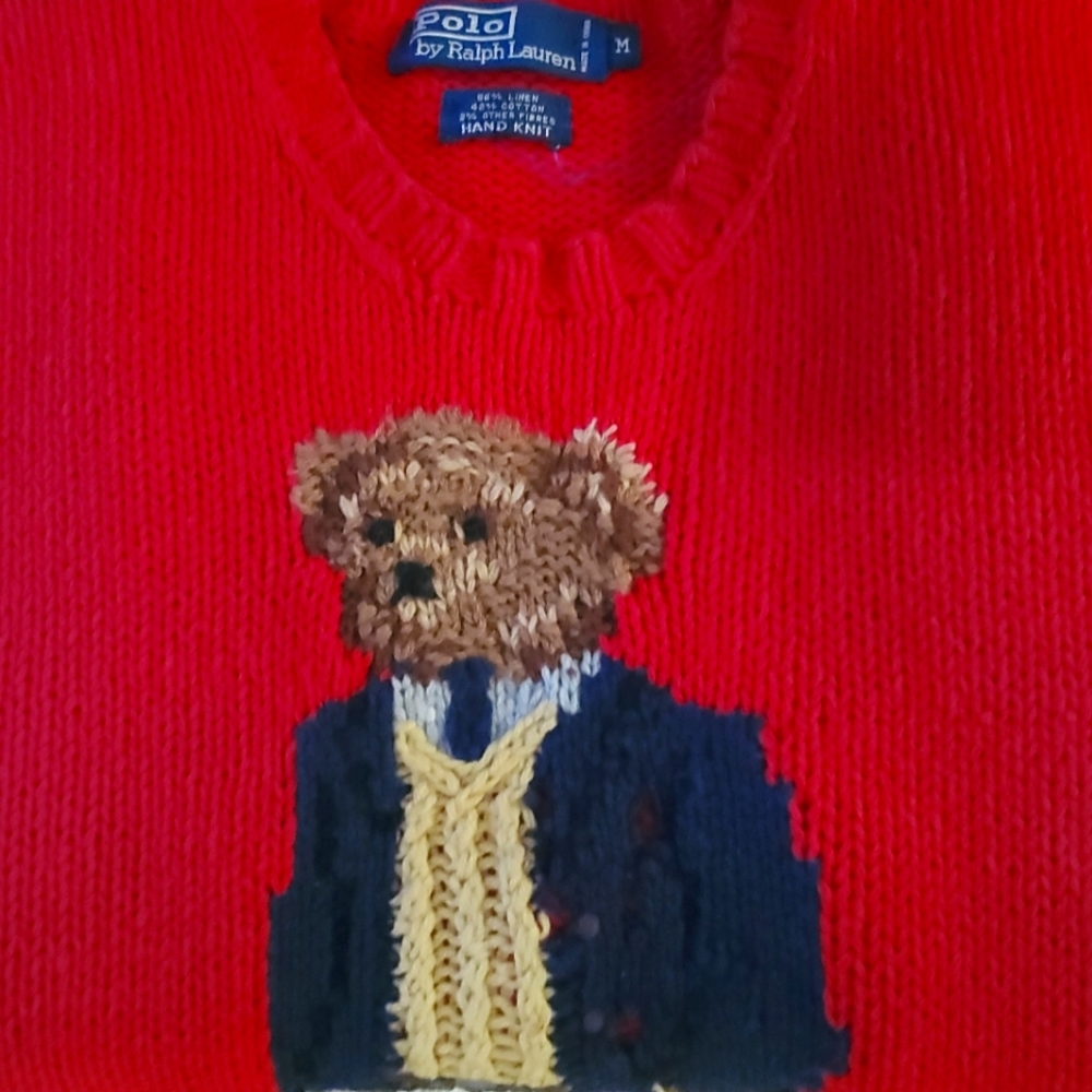 Polo Teddy Bear sweater 2001